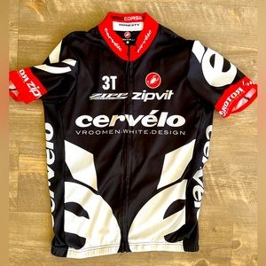 Casteli cycling jersey + bib • mens medium - cycling set
